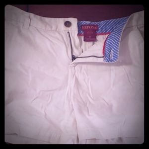 White Merona 3" Shorts